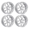 4 x Dolce Aria Glossy Sliver Wheels 5x120 20x10 +40et High Performance Rims