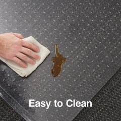 Staples 46" x 60" Low Pile Carpet Chair Mat Rectangular 567302