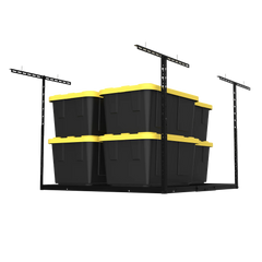 Armadillo Tough Overhead Garage Storage Skyrack, 4' x 8', Adjustable height