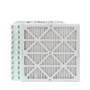 12 Pack of 24x24x2 MERV 10 Pleated 2" Inch Air Filters by Glasfloss. Actual Size: 23-3/8 x 23-3/8 x 1-3/4