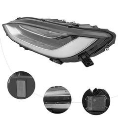 LED Headlight Assembly, Left Driver LED Headlight, Headlight for 2021-2024 TESLA MODEL X