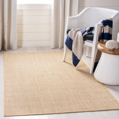 SAFAVIEH Martha Stewart Maximillian Solid Area Rug, Beige/Ivory, 9' x 13'