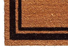 Calloway Mills Black Border 36" x 72" Monogram Doormat (Letter B)