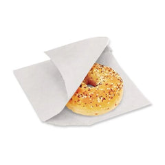 Bagcraft Dubl Open Single-Serve Bags, 7" x 6.75", White, 8,000/Carton -BGC300421