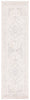 SAFAVIEH Restoration Vintage April Medallion Area Rug, Grey/Ivory, 8' x 10'
