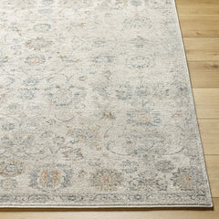 Livabliss Alpharetta Vintage Floral Area Rug,5'3" x 7',Cream/Gray