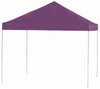 10' x 10' Pro Pop-up Canopy Straight Leg, Purple Cover