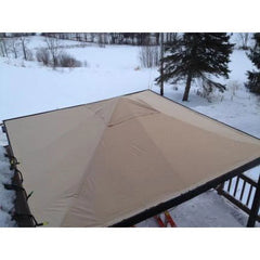 Garden Winds Replacement Canopy Top for 12 x 12 Pillared Gazebo - Riplock 350
