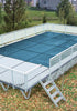 YardGuard Blue Above-Ground Safety Cover for a Kayak Pool, 12' x 24'