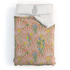 Society6 MSRYSTUDIO Garden Magic Fantasy Duvet Polyester Twin- 68" X 88"