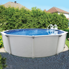Aquarian Pools Fuzion Series 24' x 52" Round Above Ground Swimming Pool