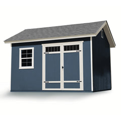 Handy Home Products Beachwood 10 ft. x 12 ft. Wood Storage Shed (with Floor)