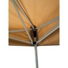 Garden Winds Custom Fit Replacement Canopy Top Cover Compatible with The Eagle Peak Base 10' X 10', Canopy Top 8' X 8' Slant Leg - Upgraded Performance RIPLOCK 350 Fabric - Slate Gray