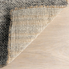 nuLOOM Katniss Coastal Transitional Area Rug, 8' 6" x 11' 6", Katniss Charcoal