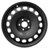 Remanufactured Painted Black Steel Wheel 16 x 6.5 fits 1998-2010 Volkswagen Beetle