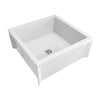 Proflo Pfmb2424 24" X 24" Floor Mounted Mop Service Sink - White