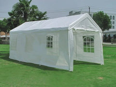 10 x 20 HEAVY DUTY White Party Tent Gazebo with Sidewalls 002