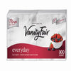 Vanity Fair 2-Ply Everyday Napkins, 13" X 6", White (Pack of 6)