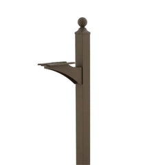 Solar Group LP000BZ0 10.8 x 4.2 in. Landover Decorative Mailbox Cross Arm Post - Bronze