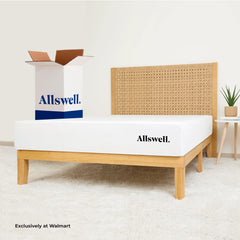 Allswell X 10 Hybrid of Memory Foam and Coils Mattress With Antimicrobial Treated Cover, King