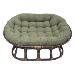 Blazing Needles 78 x 58 in. Oversize Double Papasan Micro Suede Cushion