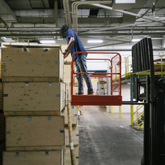 Titan Attachments Pallet Forklift Platform Safety Cage 36" x 36"
