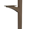 Solar Group LP000BZ0 10.8 x 4.2 in. Landover Decorative Mailbox Cross Arm Post - Bronze
