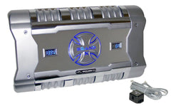 Brand-X - 1204 Watt 4 Channel Mosfet Amplifier with Digital Voltage/Amperage Display