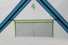 Ozark Trail 6.8 ft x 5.9 ft Pop-up Beach Shelter, Blue