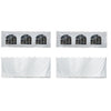 TentandTable High Peak Frame Sidewall Kit, 10 ft x 20 ft