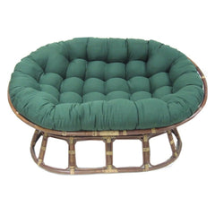 Blazing Needles 78 x 58 in. Oversize Double Papasan Solid Twill Cushion