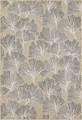 Mohawk Home Jade Butterfly Outdoor Area Rug, Beige, 5' 3" x 7' 6"