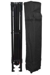 Impact Canopy 10' x 10' Canopy Tent, UV Coated, Black Steel Framed