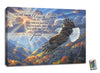 Glow Print Canvas-Freedom LED w/ Remote Control (18" x 24")