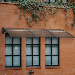 MCombo 10 ft. W x 3.5 ft. D Window & Door Awning Polycarbonate Canopy