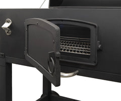 X-Large Heavy-Duty Charcoal Grill - 32 in. W- 816 sq.in. of Cooking Area Black