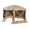 CLAM Quick-Set Pavilion 12.5 x 12.5' Portable Outdoor Canopy Shelter, Green