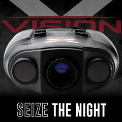 X-Vision Optics, Shadow 22 Night Vision Binoculars, 3x- 6x Magnification, Gray