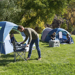 Ozark Trail 8 Person Dual Dome Tent - 17ft. x 9ft. - 21.89 lbs.