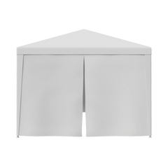 ZENSTYLE Patio Wedding Party Tent Set White Waterproof Canopy - 10 x 30' White