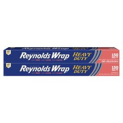 Reynolds Wrap Heavy Duty Aluminum Foil, 18' x 33.33 yd, 2-count