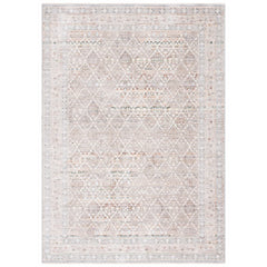 SAFAVIEH Princeton Ema Geometric Area Rug, Ivory/Blue, 8' x 10'